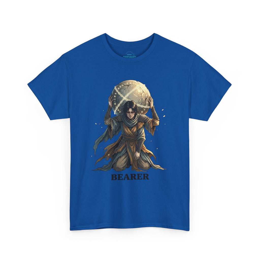 T-shirt à motif Bearer — Illustration de l'Atlas Fantastique