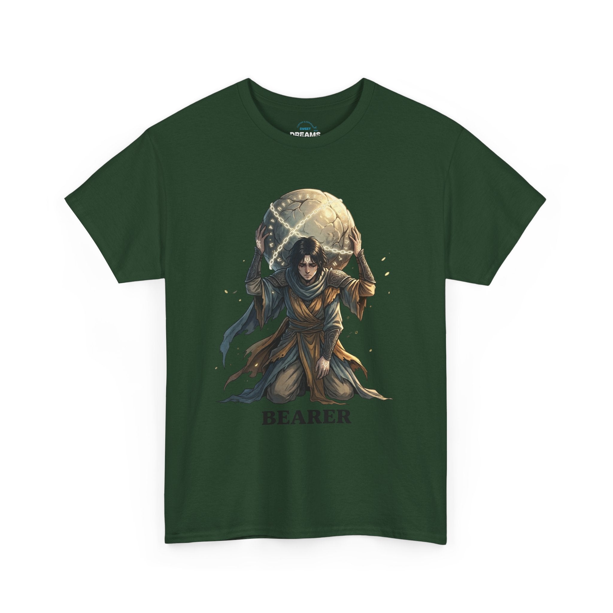 Bearer Graphic Tee — Fantasy Atlas Illustration