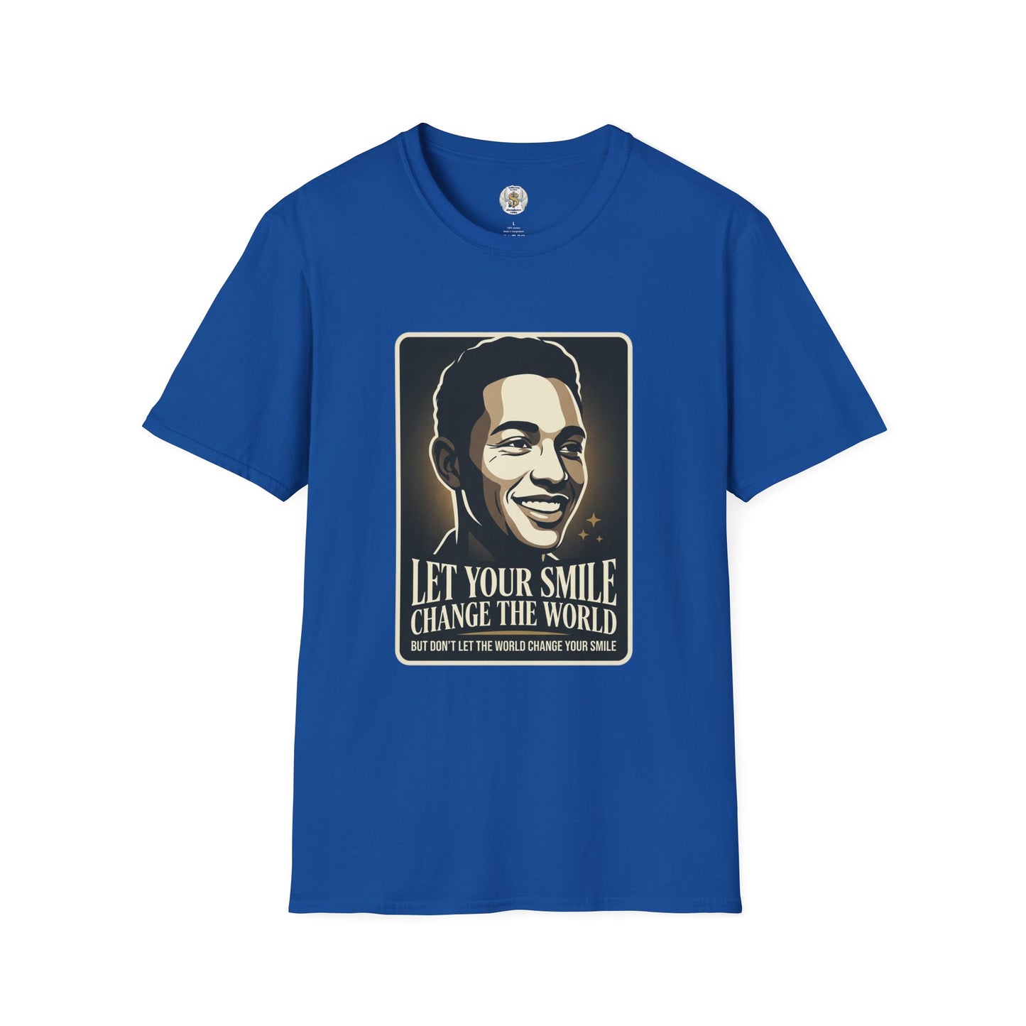 "Let Your Smile Change The World" Inspirational Tee