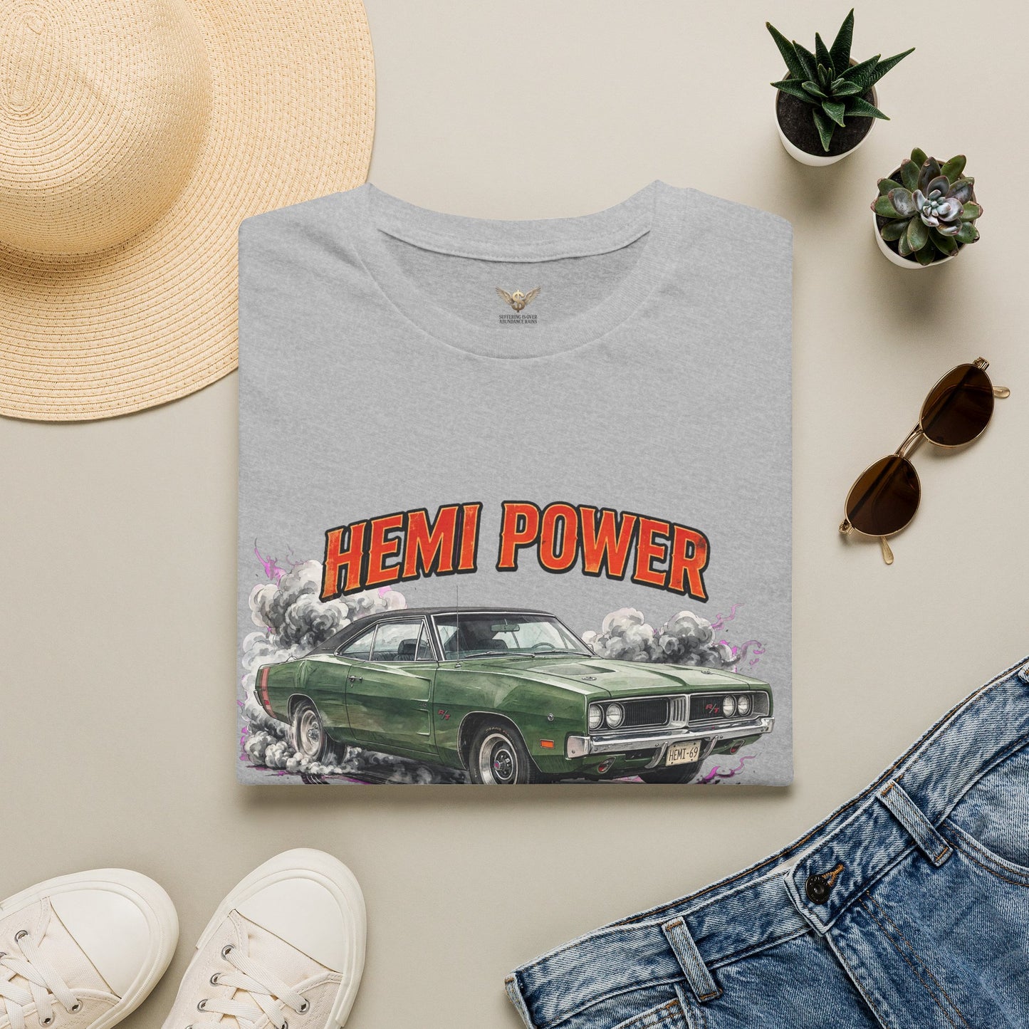 Hemi Power — 1969 Dodge Charger R/T Graphic Tee