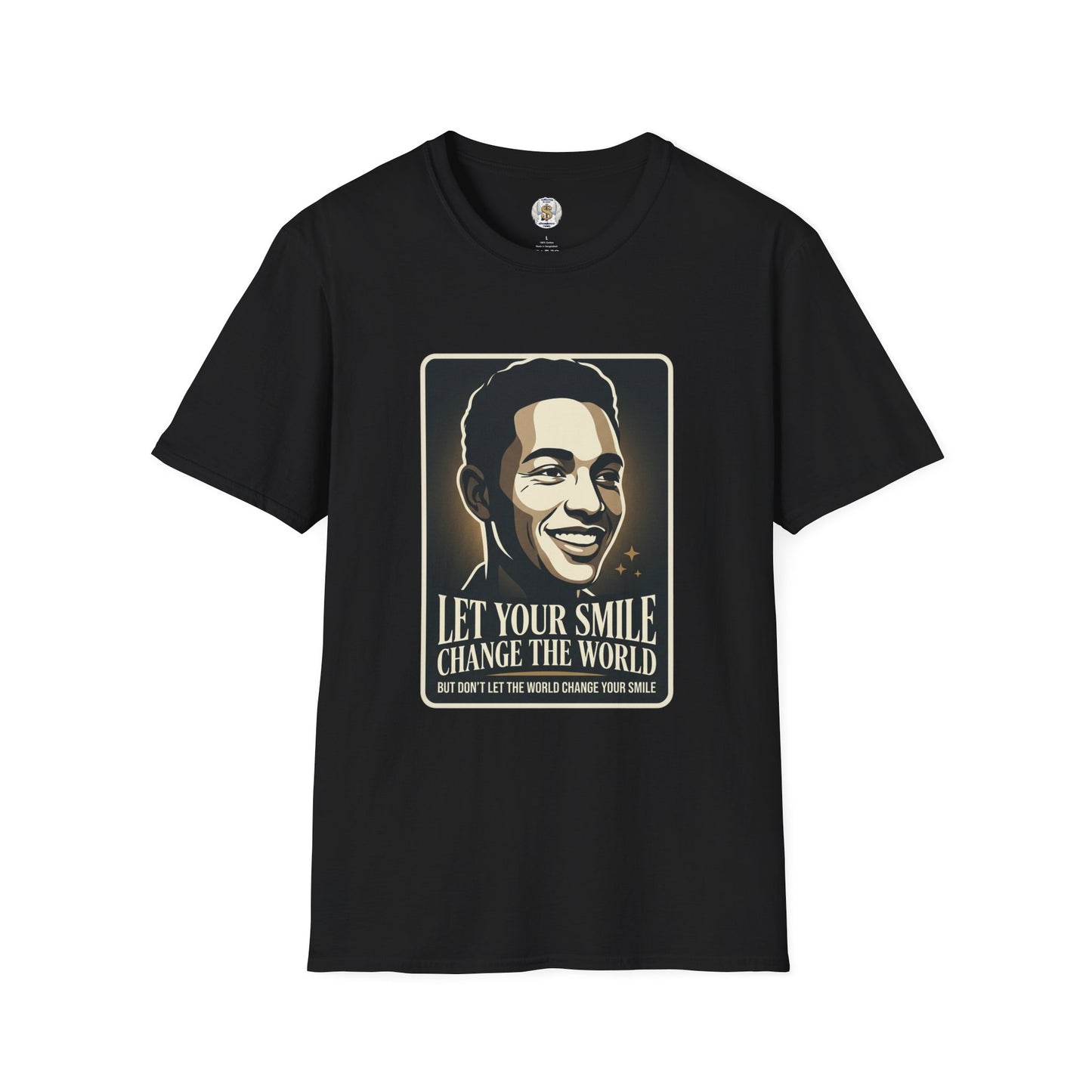 "Let Your Smile Change The World" Inspirational Tee