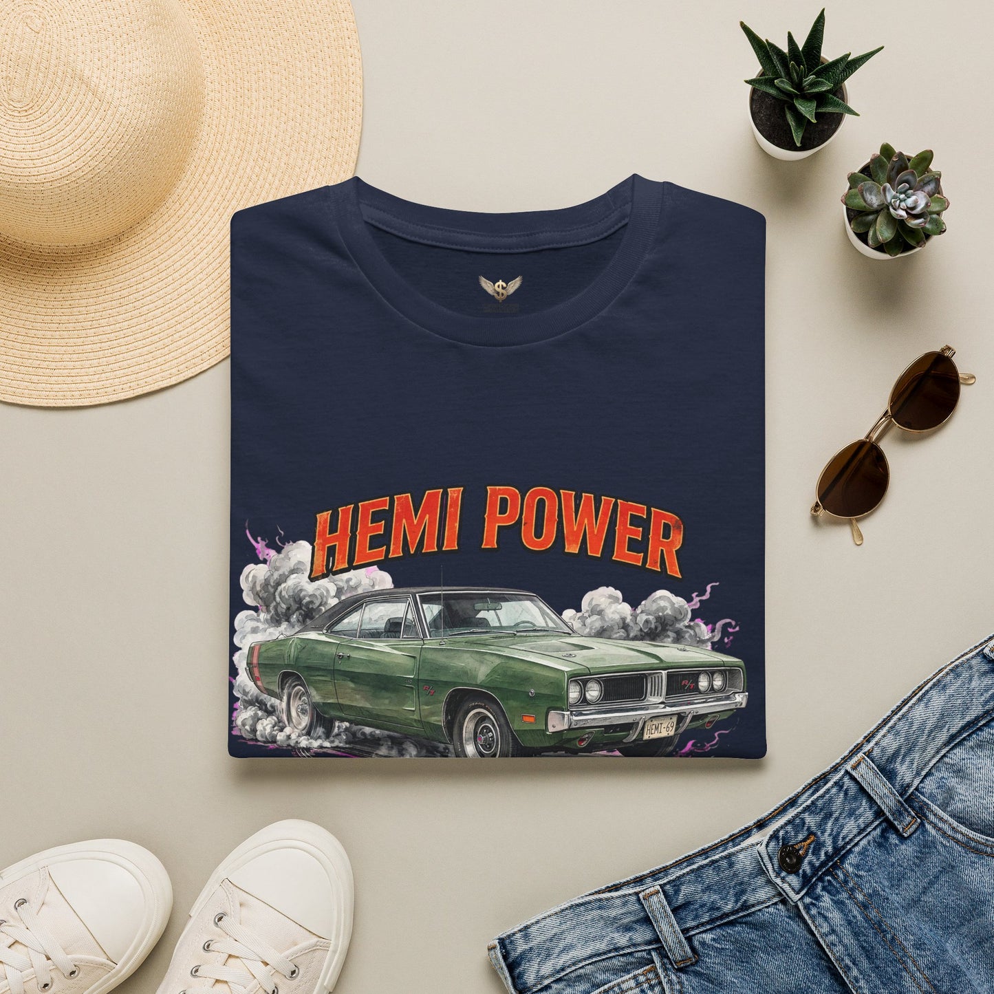 Hemi Power — 1969 Dodge Charger R/T Graphic Tee