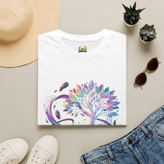 Tree of Life Watercolor T-Shirt — Whimsical Pastel Nature Tee