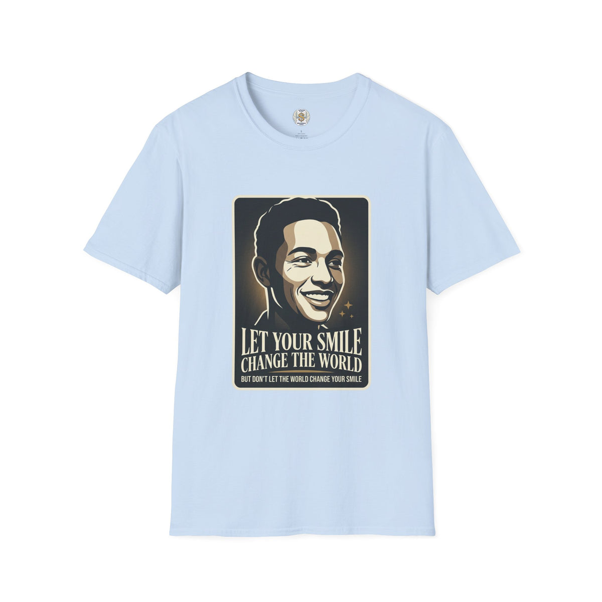 "Let Your Smile Change The World" Inspirational Tee