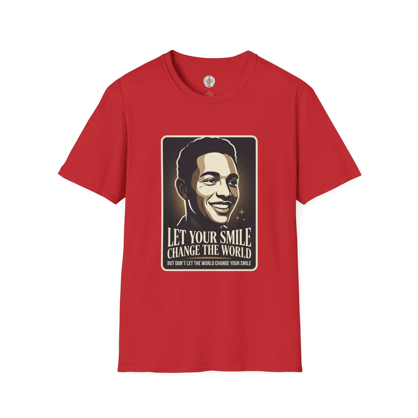 "Let Your Smile Change The World" Inspirational Tee