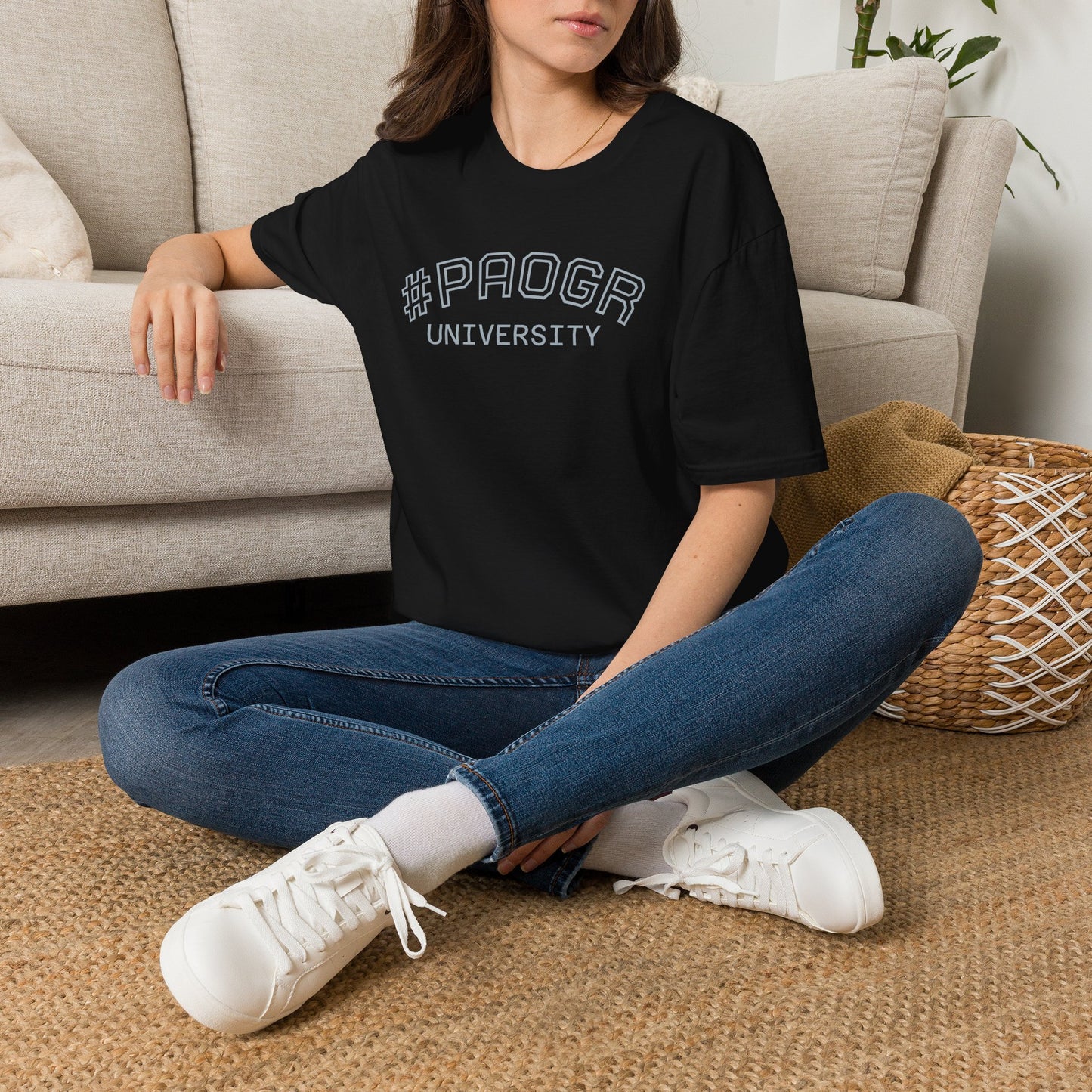 #PAOGR University T-Shirt — Collegiate Graphic Tee