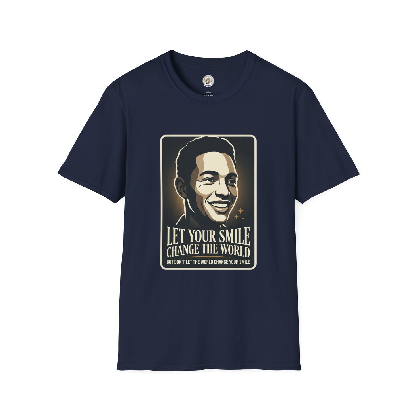 "Let Your Smile Change The World" Inspirational Tee