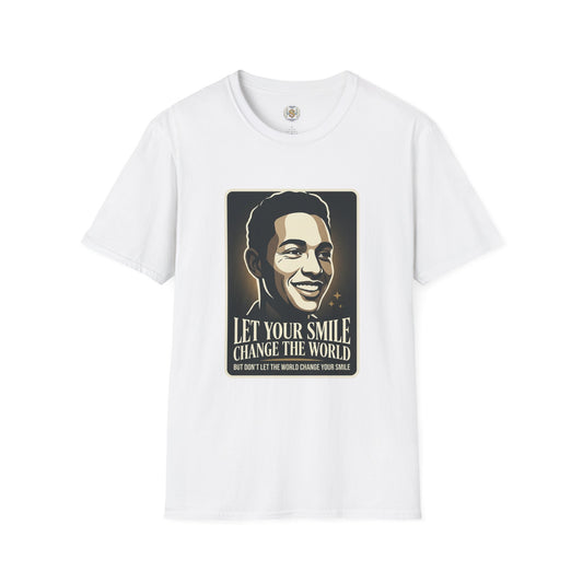 "Let Your Smile Change The World" Inspirational Tee