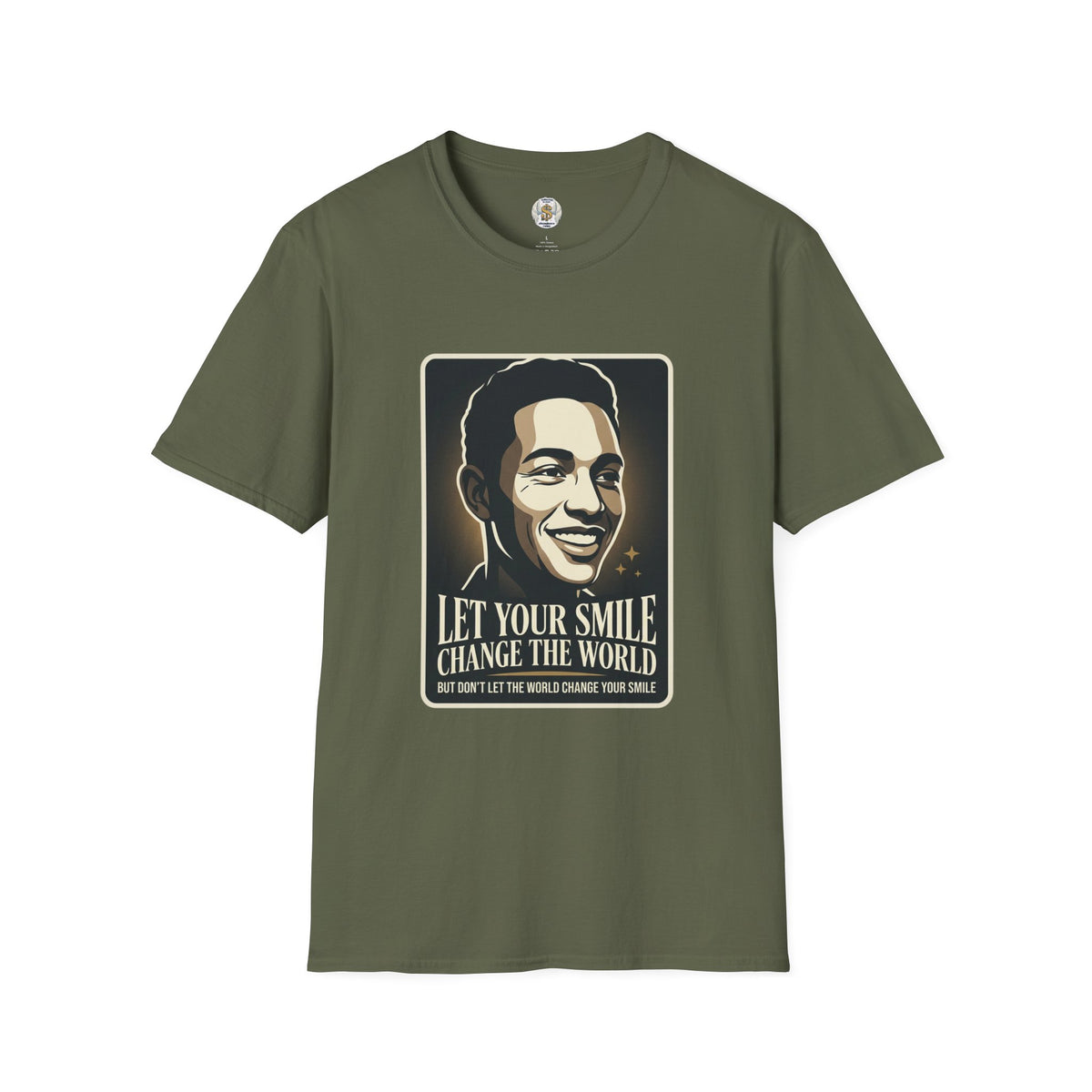 "Let Your Smile Change The World" Inspirational Tee