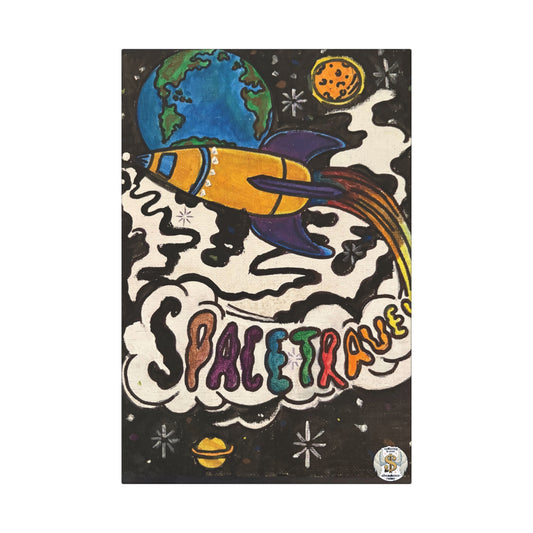 Space Travel Canvas
