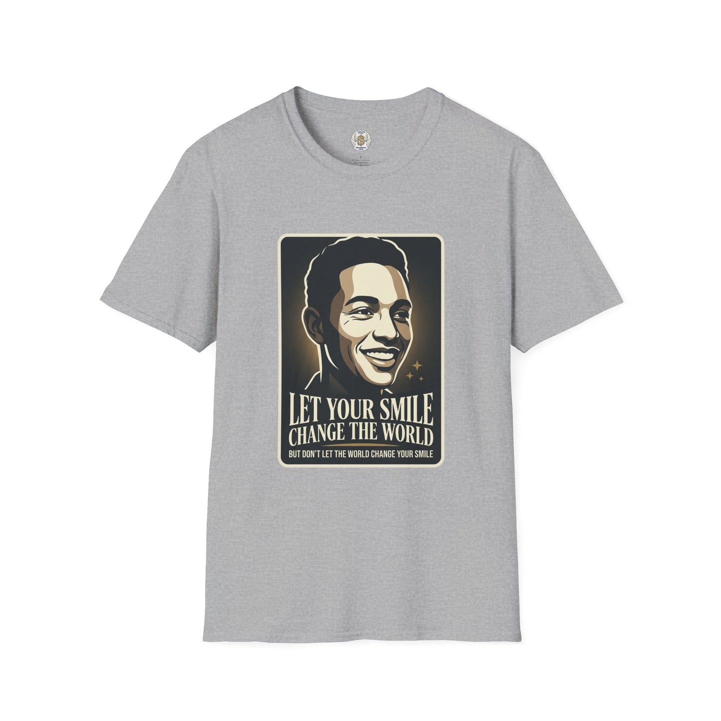 "Let Your Smile Change The World" Inspirational Tee