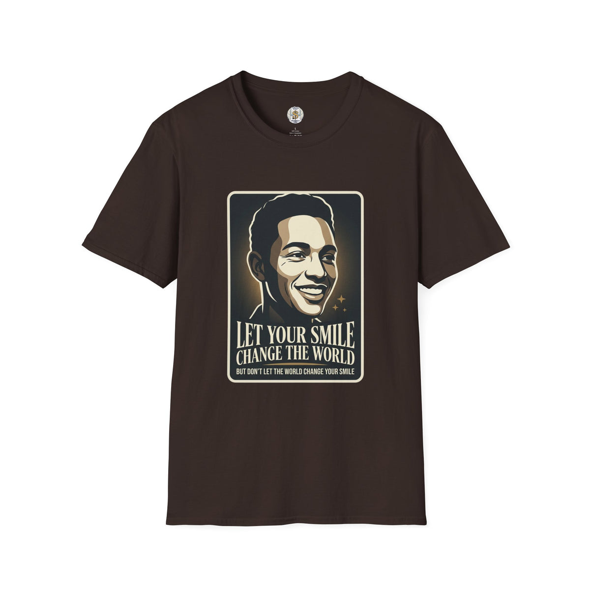 "Let Your Smile Change The World" Inspirational Tee