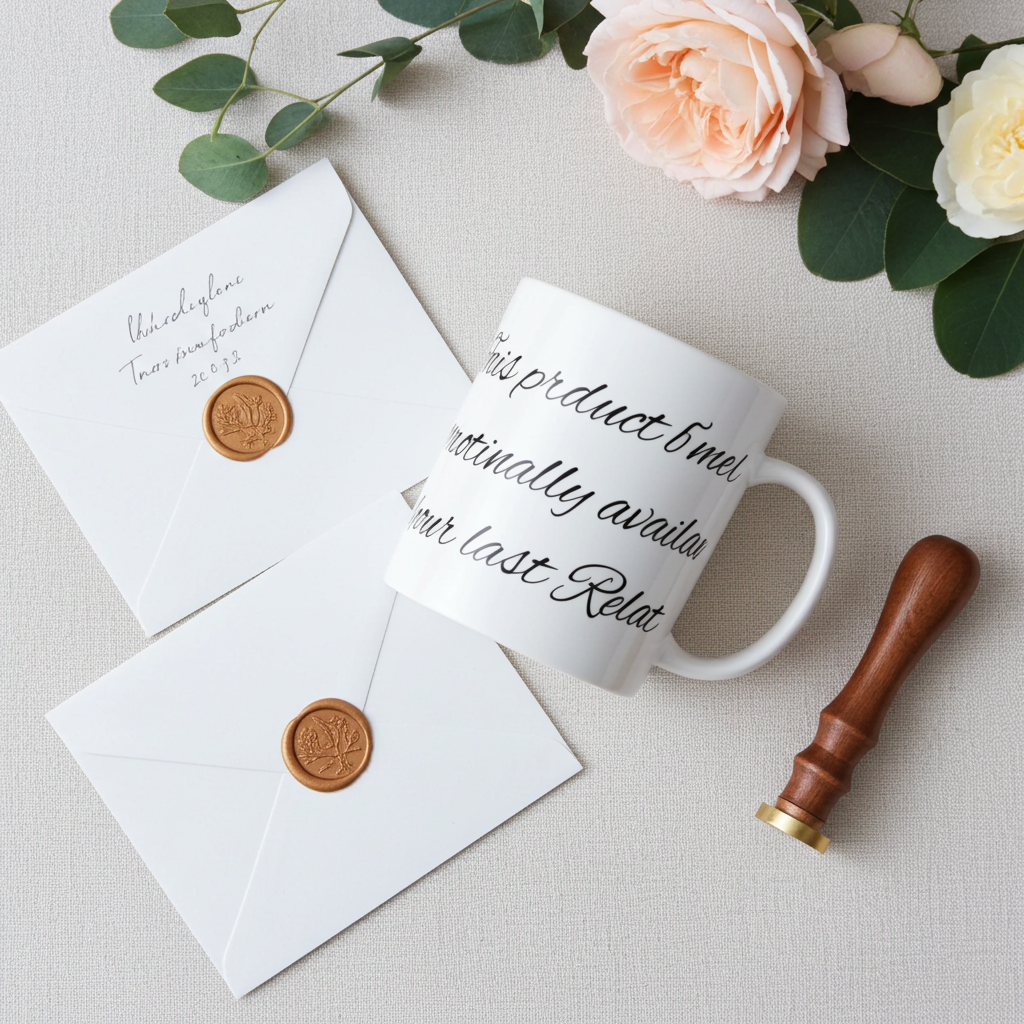 Ceramic Mug - Scripted Relationship Quote Coffee Cup (11oz, 15oz)