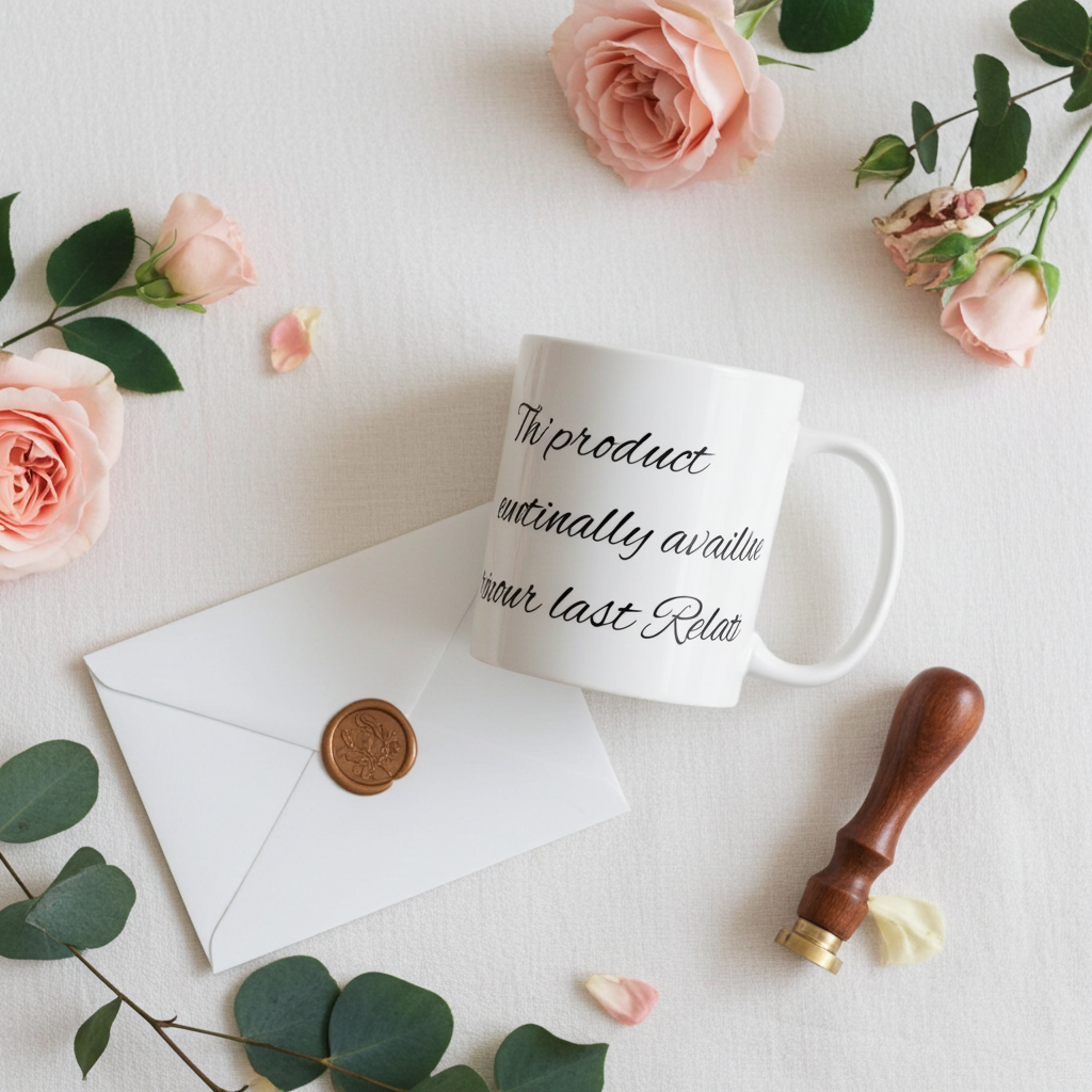 Ceramic Mug - Scripted Relationship Quote Coffee Cup (11oz, 15oz)