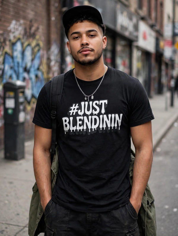 #JustBlendinIN Graphic Tee